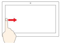 LENOVO IdeapadL3540-15APIRR - Faites glisser votre doigt à partir du bord droit - 1