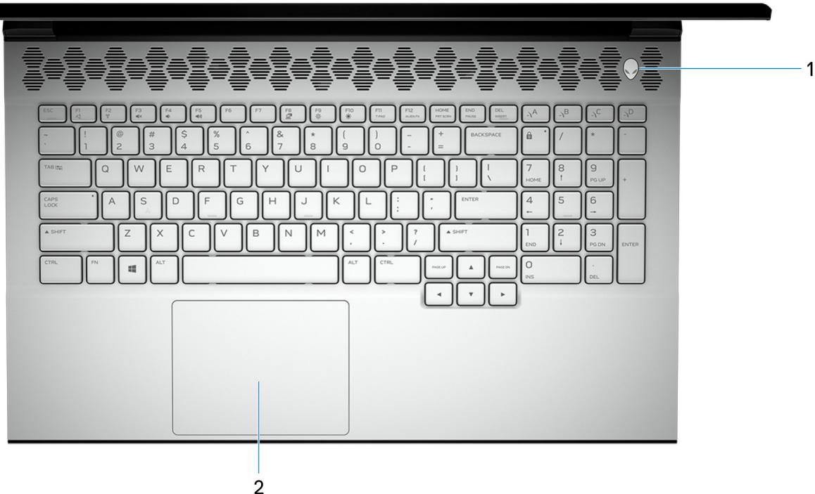 ALIENWARE M17 R2 - Ports USB 3.1 gen 1 (2) - 1