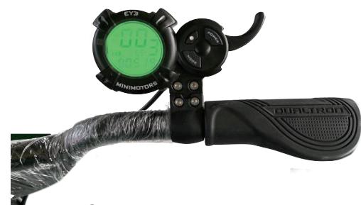 MINIMOTOR DUALTRON MINI 17,5A - Assemblage du compteur et du frein - 1