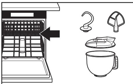 KITCHENAID KSM150PSEPM - Nettoyage des accessoires - 1