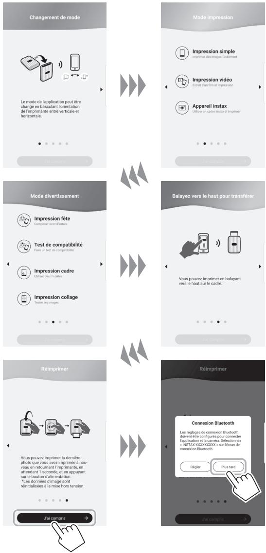 FUJIFILM NC - Des instructions rapides sont affichées. lisez les instructions et appuyez sur [j'ai compris  ] - 1