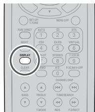 MARANTZ SR3001 - Mode display (mode d'affichage) - 2