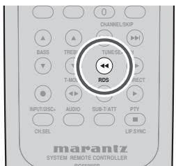 MARANTZ SR3001 - Affichage RDS - 1