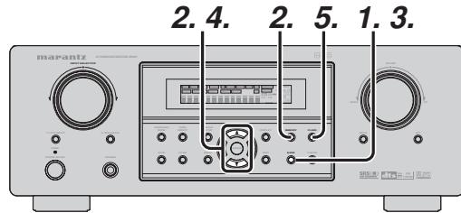 MARANTZ SR3001 - Mémoire de préréselection automatique - 1