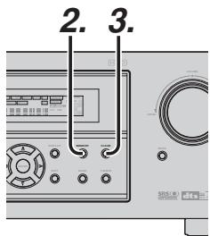 MARANTZ SR3001 - Effacer les stations préselectionnées de la memoire - 1