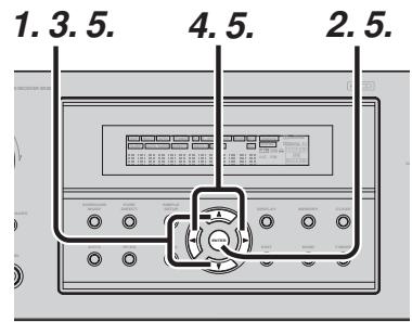 MARANTZ SR3001 - Groupe de réglage surround - 1