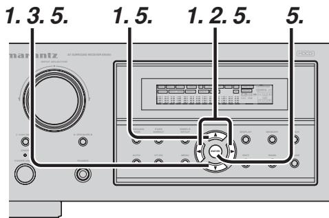 MARANTZ SR3001 - Remarque: - 1