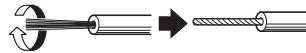 MARANTZ SR3001 - Raccordement des FILS d'enceintes - 1