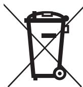 MARANTZ SR3001 - Remarque concernant le recyclage - 1