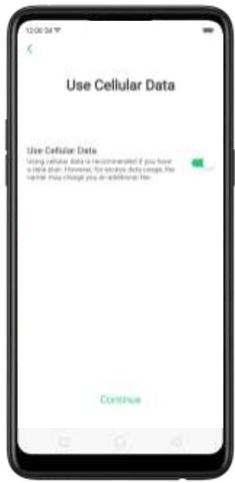 OPPO Find X - Utiliser les données cellulaires - 1