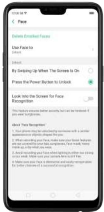 OPPO Find X - Chiffrement d'applications - 3