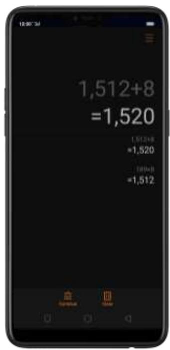OPPO Find X - Calculatrice - 4