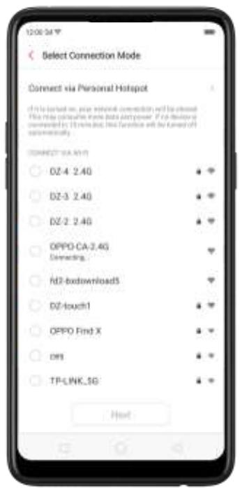 OPPO Find X - Créer une fête - 4