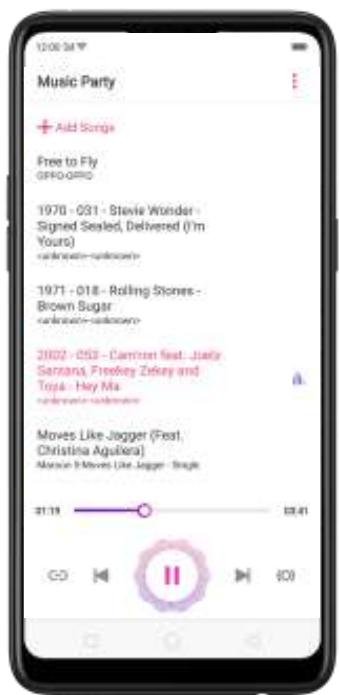 OPPO Find X - Créer une fête - 14