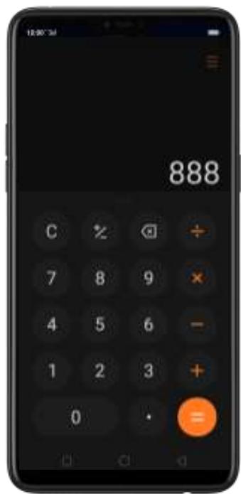 OPPO Find X - Calculatrice - 1