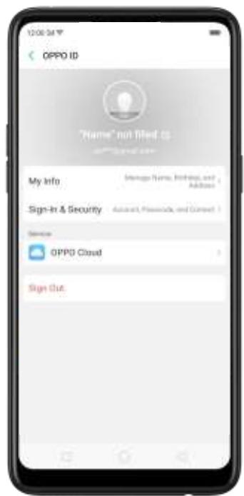 OPPO Find X - OPPO Cloud - 23