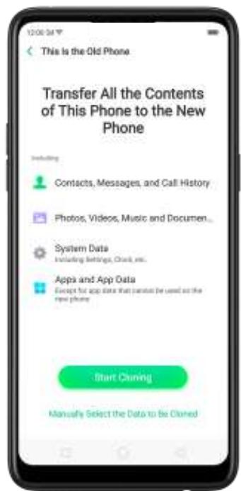 OPPO Find X - Importer des données - 4
