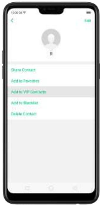 OPPO Find X - 6,7. Contacts VIP - 1