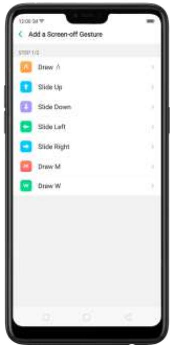 OPPO Find X - Gestes - 4