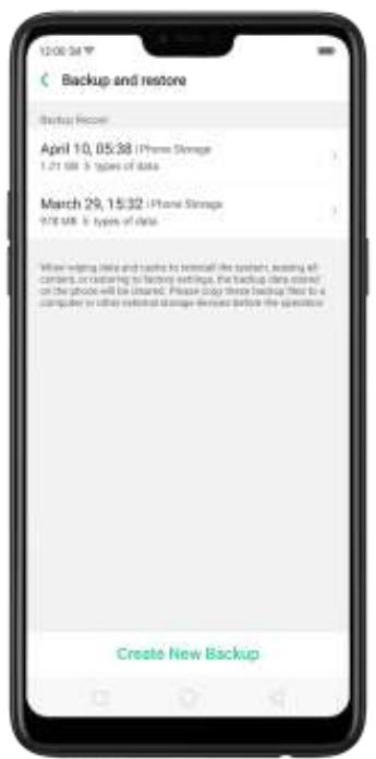 OPPO Find X - 6,6. Sauvegarder vos contacts - 1
