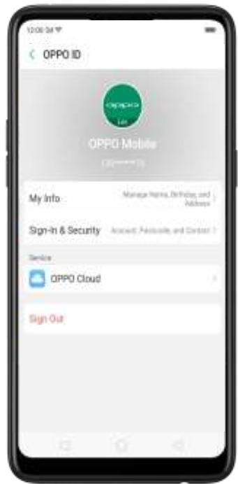 OPPO Find X - OPPO Cloud - 3