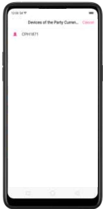 OPPO Find X - Créer une fête - 15