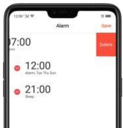 OPPO Find X - 8,1. Régler les alarmes - 5