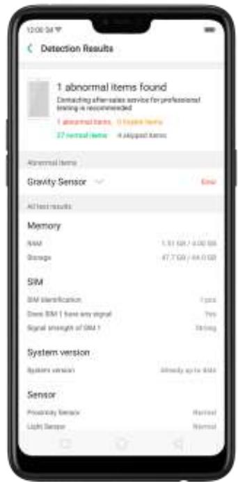 OPPO Find X - 7,6. Détention de problèmes courants - 4