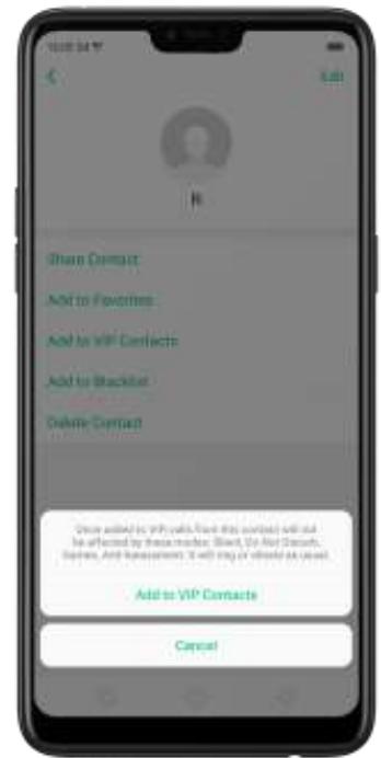 OPPO Find X - 6,7. Contacts VIP - 2