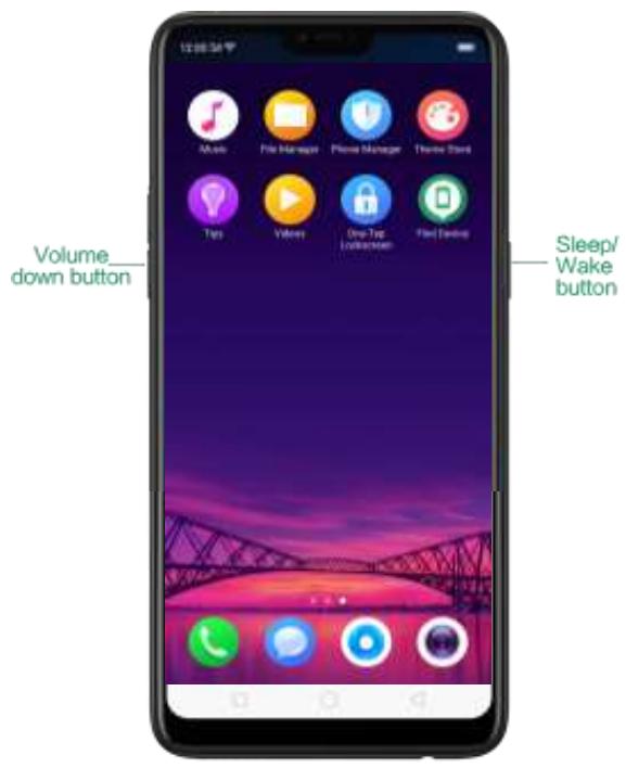 OPPO Find X - Prendre et modifier une capture d'écran - 1