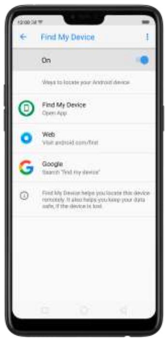 OPPO Find X - 11,1. Recherche mon téléphone - 3