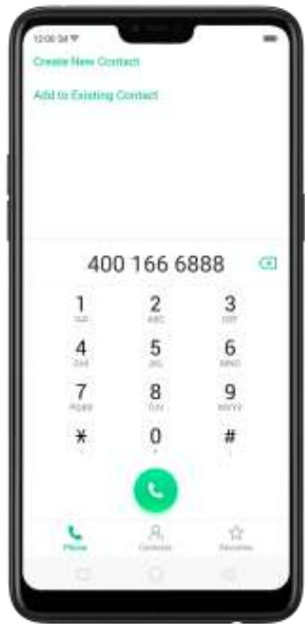 OPPO Find X - 6,1. Ajouter un contact - 4