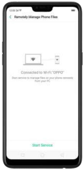OPPO Find X - 9,4. Gérer les fichiers du téléphone à distance - 1