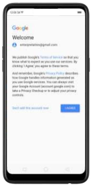 OPPO Find X - Compte google - 3