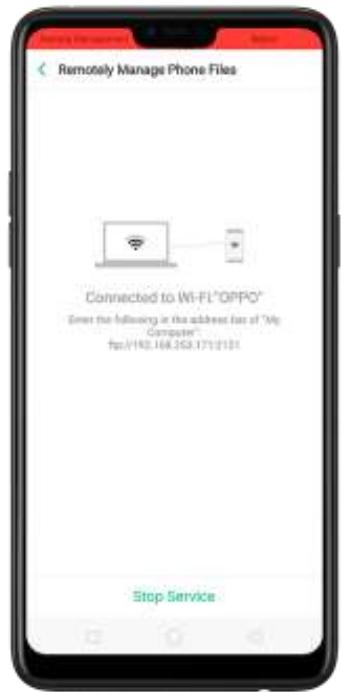 OPPO Find X - 9,4. Gérer les fichiers du téléphone à distance - 2