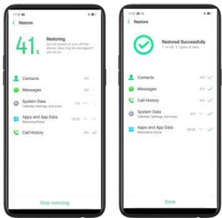 OPPO Find X - Sauvegarder votre téléphone OPPO - 6