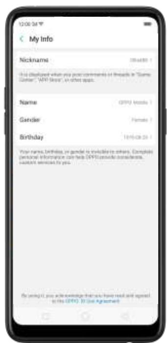 OPPO Find X - OPPO Cloud - 9