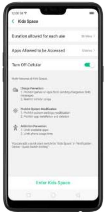 OPPO Find X - 11,6. Espace pour enfants - 2
