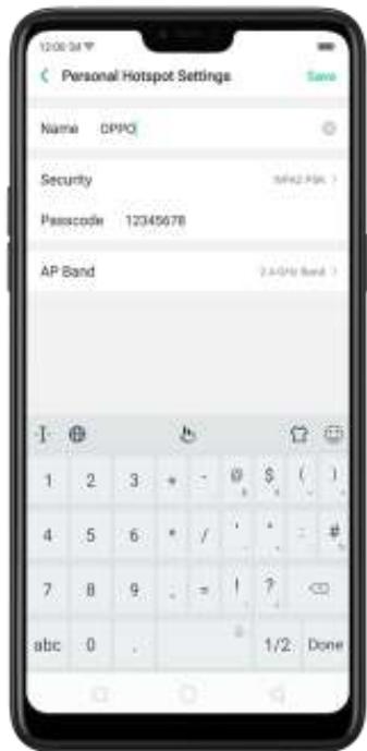 OPPO Find X - Utiliser la fonction modem de votre téléphone - 2