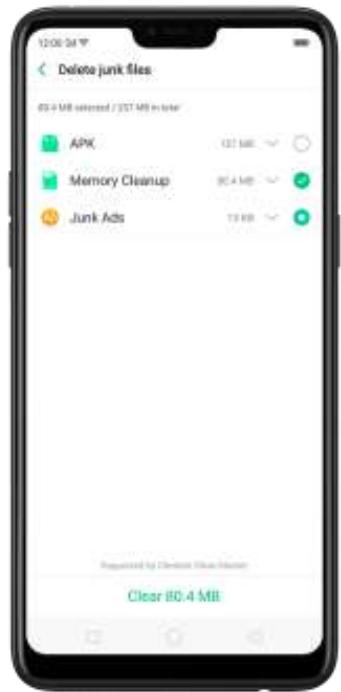 OPPO Find X - 7,2. Effacer le stockage - 2