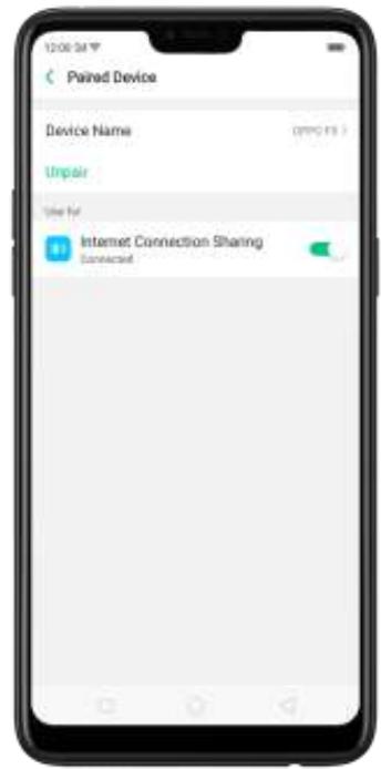 OPPO Find X - Utiliser la fonction modem de votre téléphone - 9