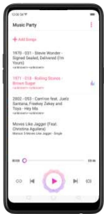OPPO Find X - Créer une fête - 13