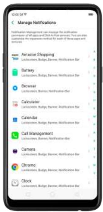 OPPO Find X - Notifications - 5