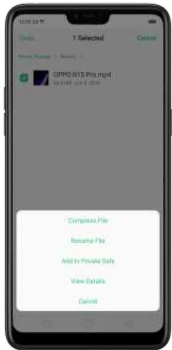 OPPO Find X - 9,2. Visualiser et générer les dossiers - 2
