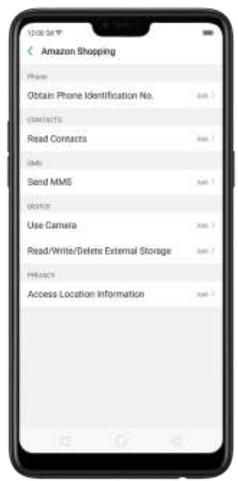 OPPO Find X - 7,3. Autorisation de confidentialité - 5