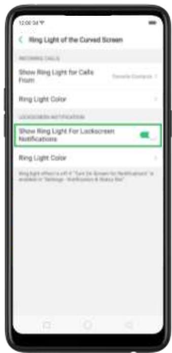 OPPO Find X - Effet lumineux panoramique incurvé - 2