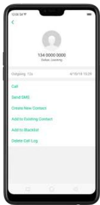 OPPO Find X - 6,1. Ajouter un contact - 6