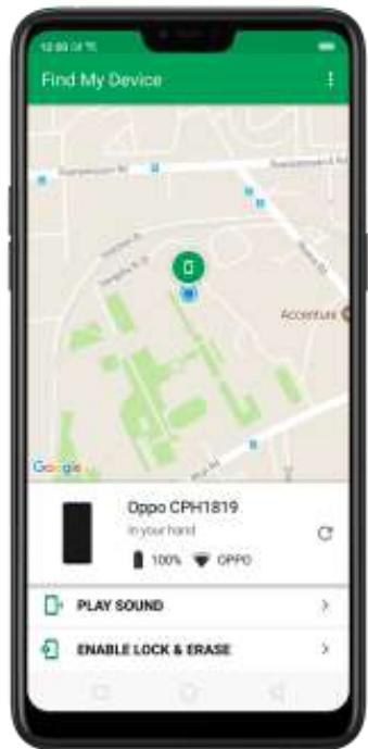 OPPO Find X - 11,1. Recherche mon téléphone - 4