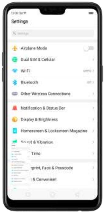 OPPO Find X - Modifier une capture d'écran - 1