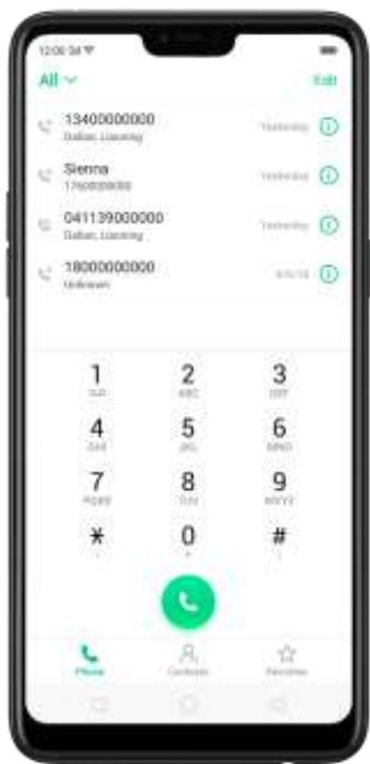 OPPO Find X - 6,1. Ajouter un contact - 5